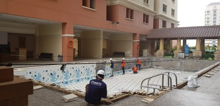 Harga instalasi kolam renang Harga instalasi kolam renang