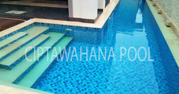 Jasa Buat Kolam Renang Tallo, Makassar Kolam renang klien yang dibuat oleh ciptawahana pool