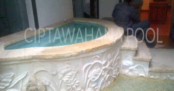 Harga Pembuatan Kolam Renang Di Makassar kolam renang jacuzzi yang dibuat oleh ciptawahana pool (2)