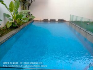 ciri air kolam bersih