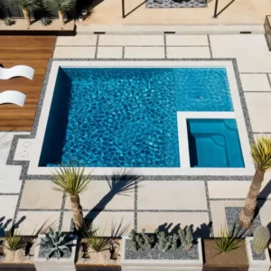 Perpaduan Kolam Renang dan Kolam Jacuzzi