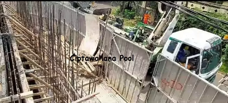 Pengecoran Kolam Renang yang Baik Agar Bagesting Tidak Pecah pengecoran kolam renang