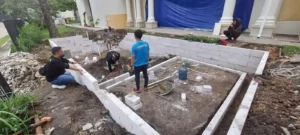 Pembuatan bekisting hebel