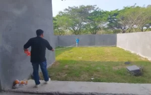 Pembuatan mengukur lahan